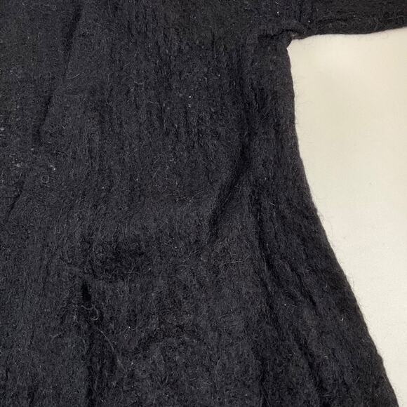 Free People Black Alpaca Open Front Cardigan Womens Sz XS - Picture 9 of 11